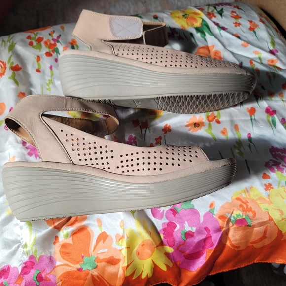 Clarks Collections Reedly Salene wedges Sandals 9 M - Picture 15 of 16